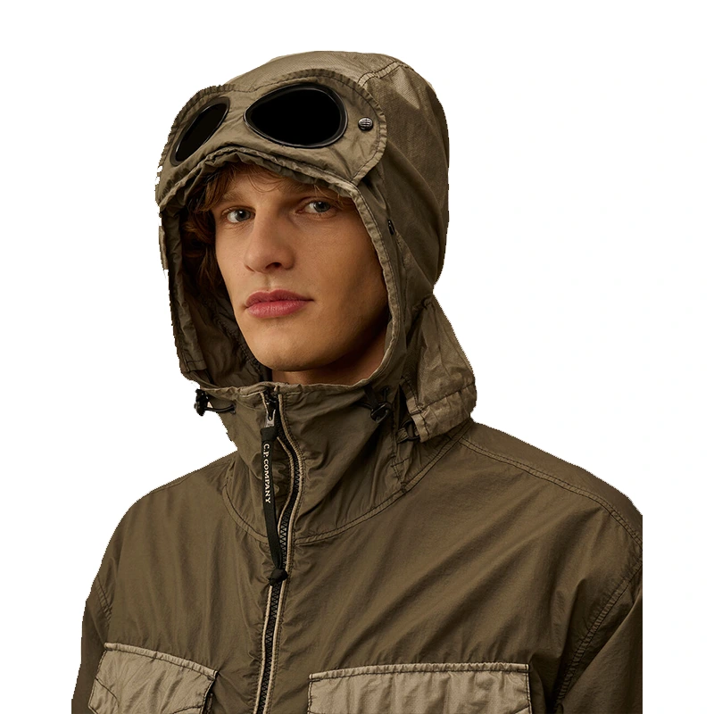 C.P. Company Bi-TM Mixed Gunmetal Goggle Jacket - Image 5