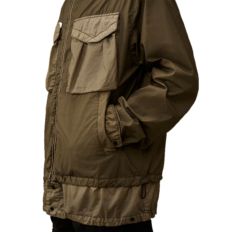 C.P. Company Bi-TM Mixed Gunmetal Goggle Jacket - Image 4