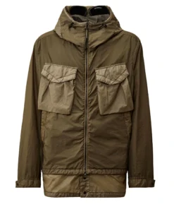 C.P. Company Bi-TM Mixed Gunmetal Goggle Jacket