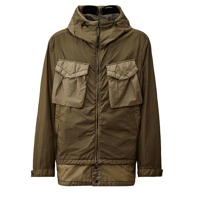 C.P. Company Bi-TM Mixed Gunmetal Goggle Jacket