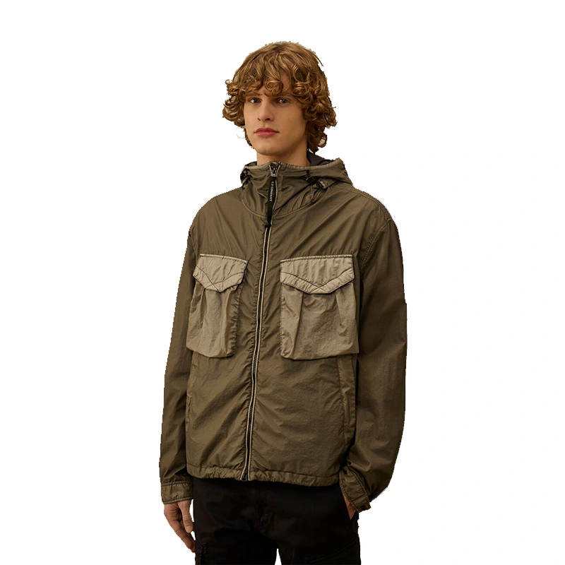 C.P. Company Bi-TM Mixed Gunmetal Goggle Jacket - Image 8