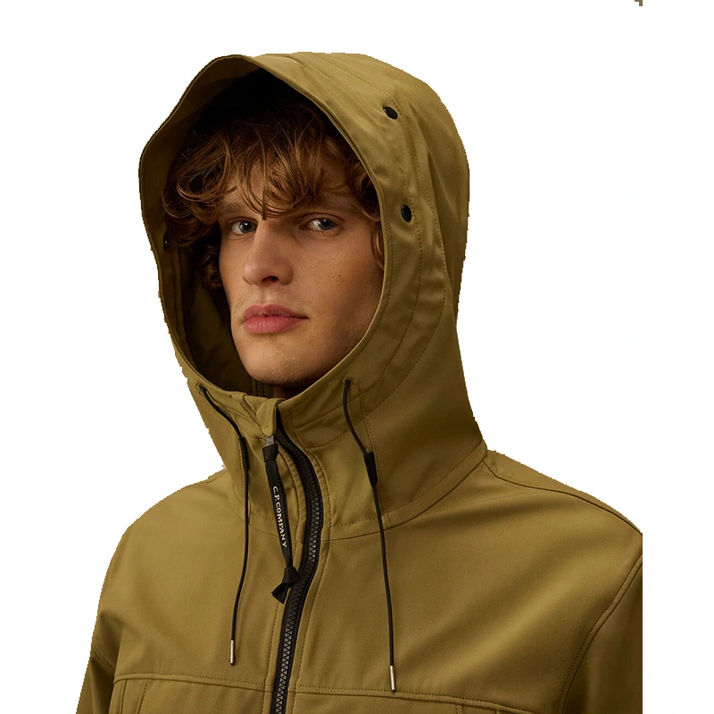 C.P. Company C.P. Shell-R Dried Herb Goggle Jacket - Image 5