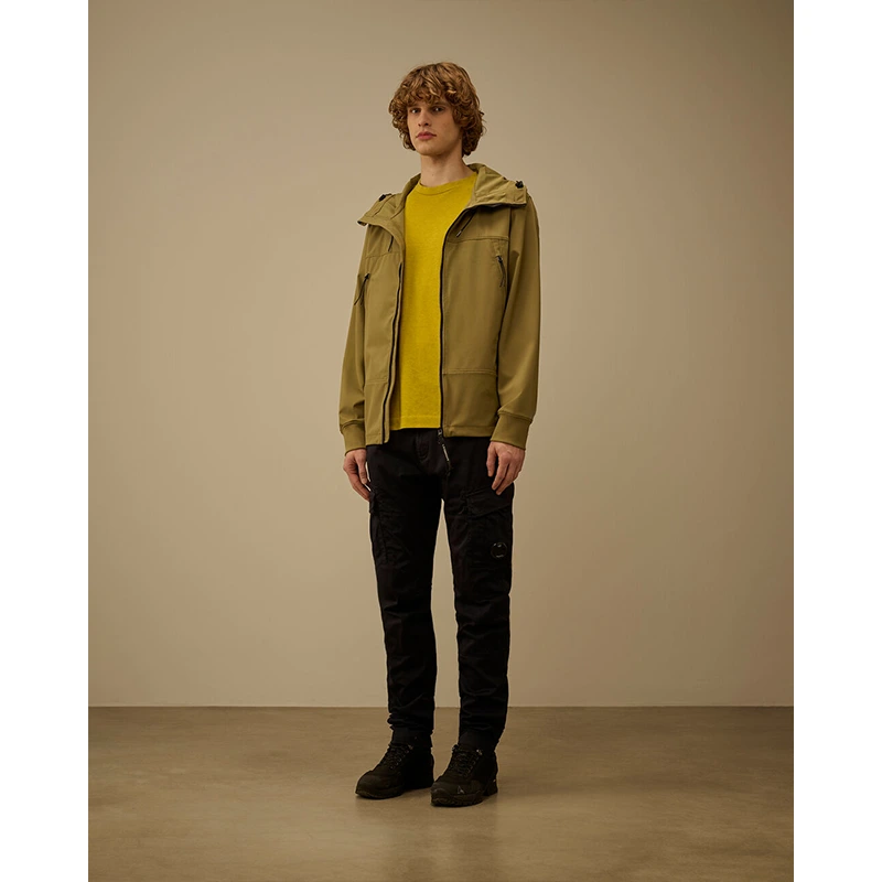 C.P. Company C.P. Shell-R Dried Herb Goggle Jacket - Image 7