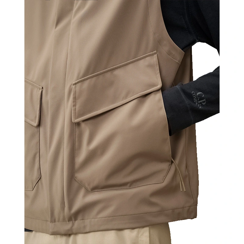 C.P. Company C.P. Shell-R Goggle Dove Gilet - Image 4