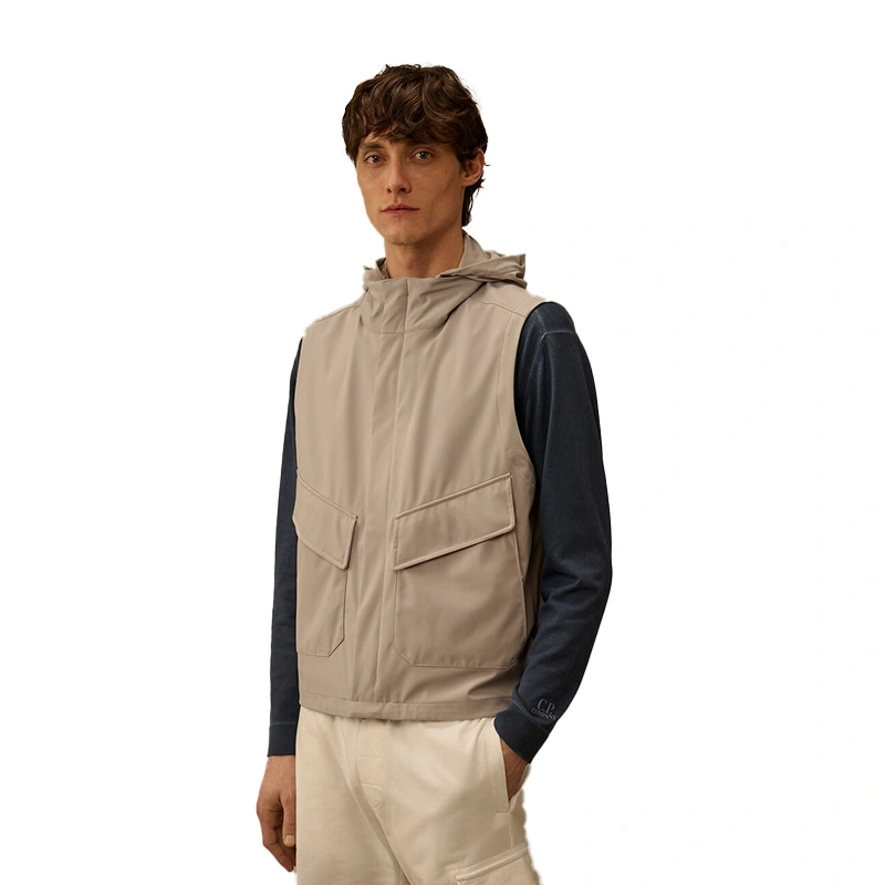 C.P. Company C.P. Shell-R Goggle Dove Gilet - Image 2