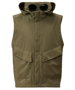 C.P. Company C.P. Shell-R Goggle Laurel Wreath Gilet
