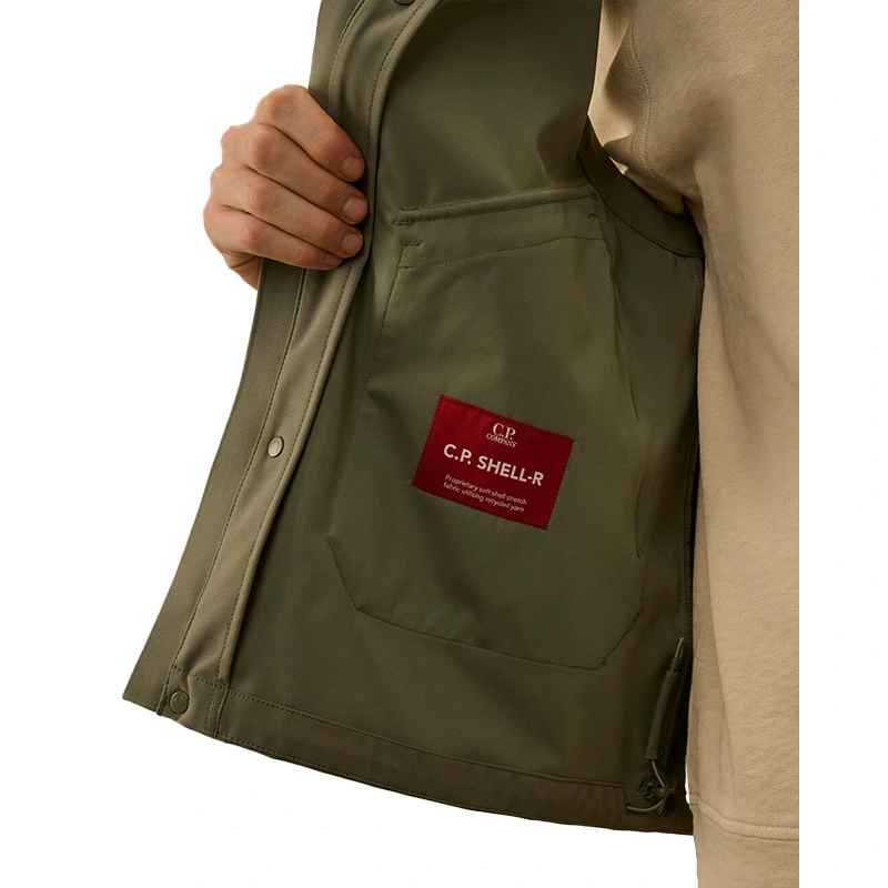 C.P. Company C.P. Shell-R Goggle Laurel Wreath Gilet - Image 6