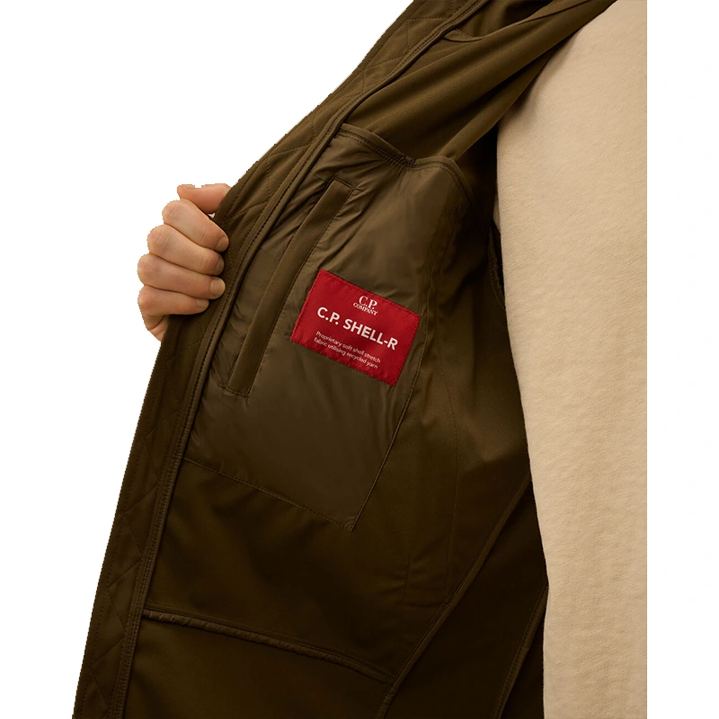 C.P. Company C.P. Shell-R Ivy Green Goggle Jacket - Image 6