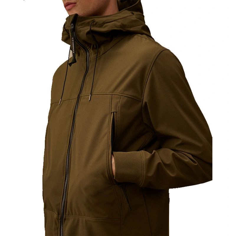 C.P. Company C.P. Shell-R Ivy Green Goggle Jacket - Image 4