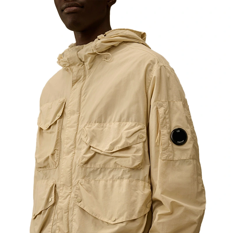 C.P. Company Flatt Nylon Frozen Dew Goggle Jacket - Image 4