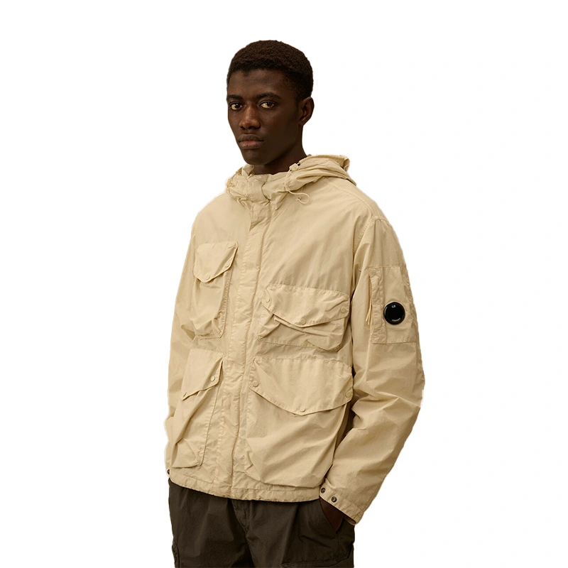 C.P. Company Flatt Nylon Frozen Dew Goggle Jacket - Image 2