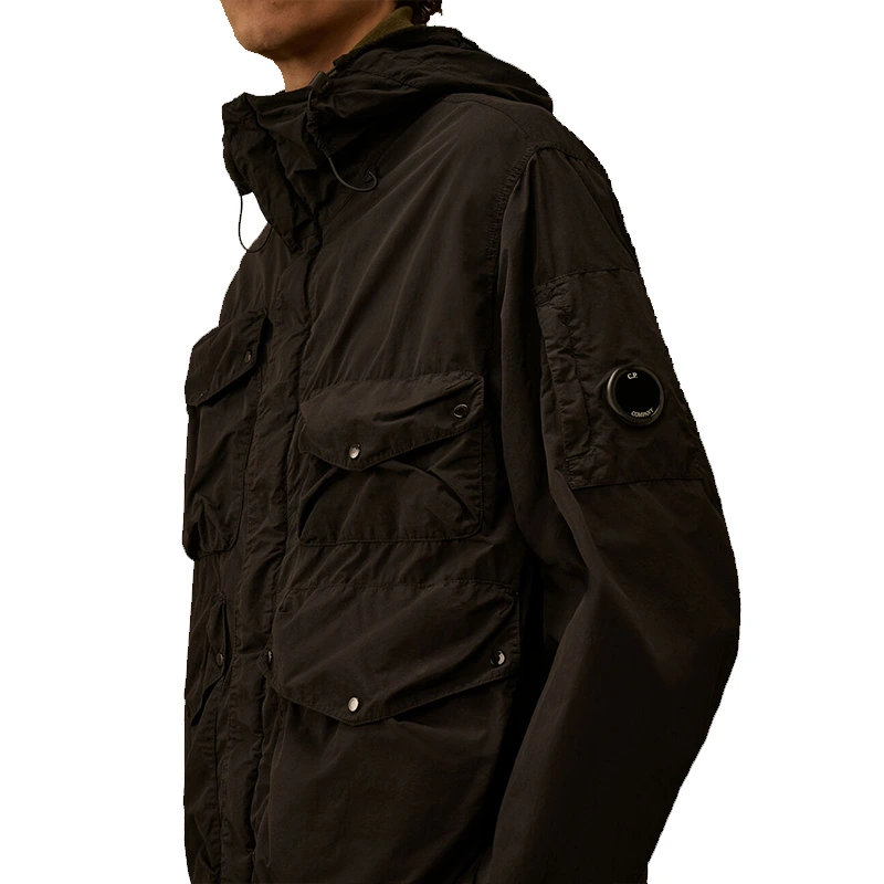 C.P. Company Flatt Nylon Goggle Jacket - Image 4
