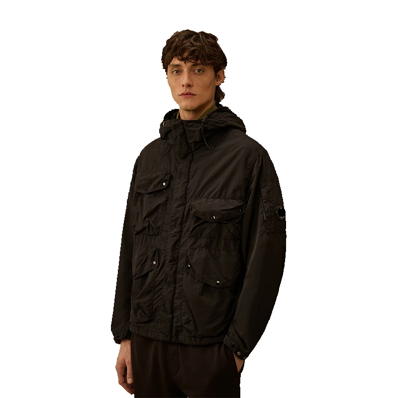 C.P. Company Flatt Nylon Goggle Jacket - Image 2