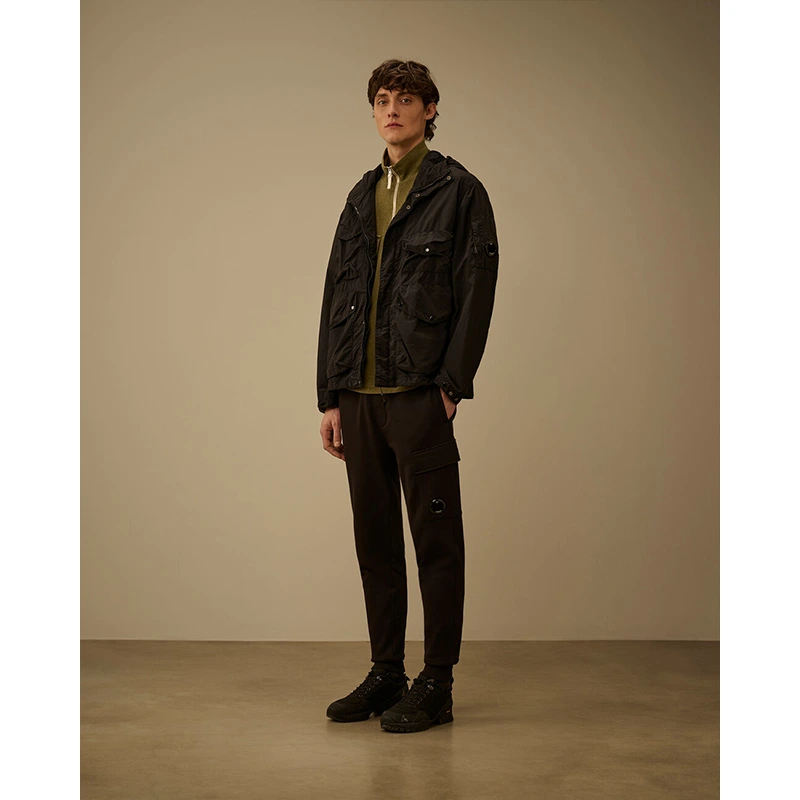 C.P. Company Flatt Nylon Goggle Jacket - Image 7