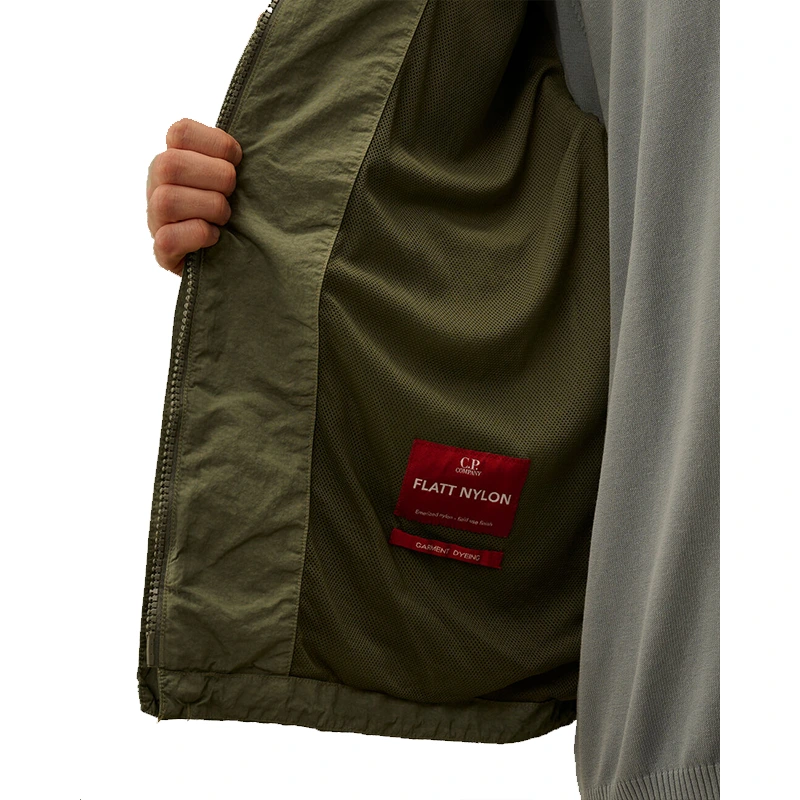 C.P. Company Flatt Nylon Laurel Wreath Goggle Jacket - Image 6