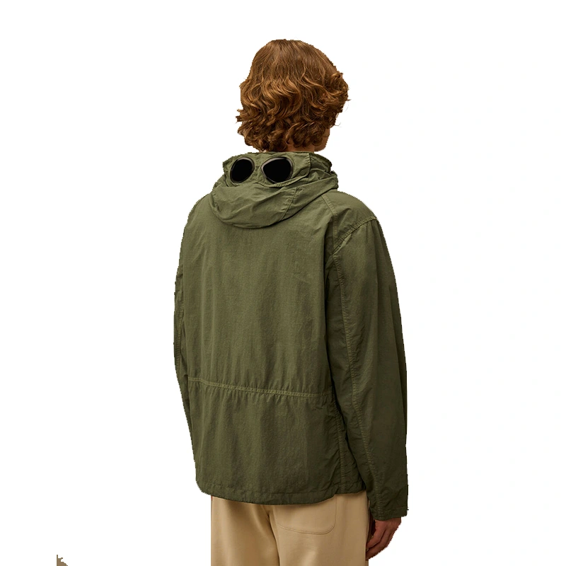 C.P. Company Flatt Nylon Laurel Wreath Goggle Jacket - Image 3