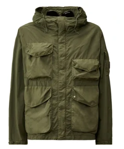 C.P. Company Flatt Nylon Laurel Wreath Goggle Jacket