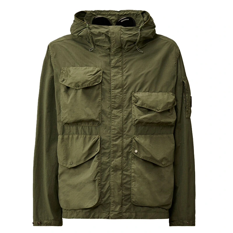 C.P. Company Flatt Nylon Laurel Wreath Goggle Jacket