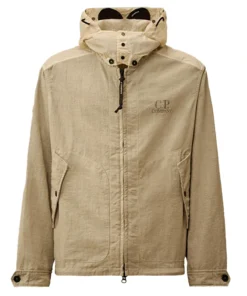 C.P. Company Rafia-R Mixed Dove Goggle Jacket