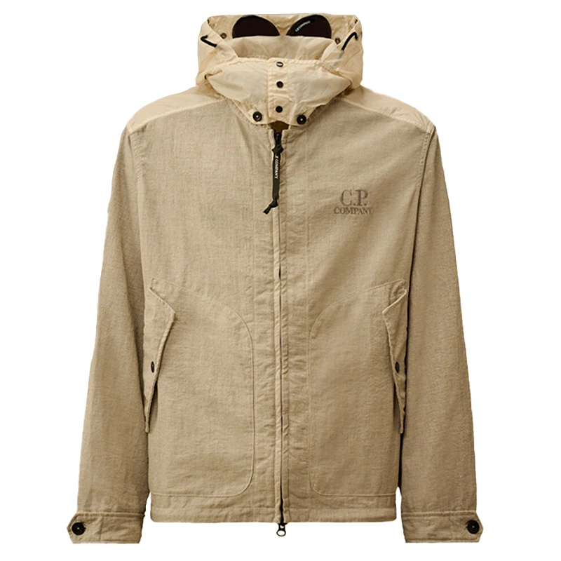 C.P. Company Rafia-R Mixed Dove Goggle Jacket