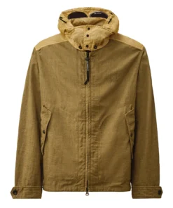 C.P. Company Rafia-R Mixed Dried Herb Goggle Jacket