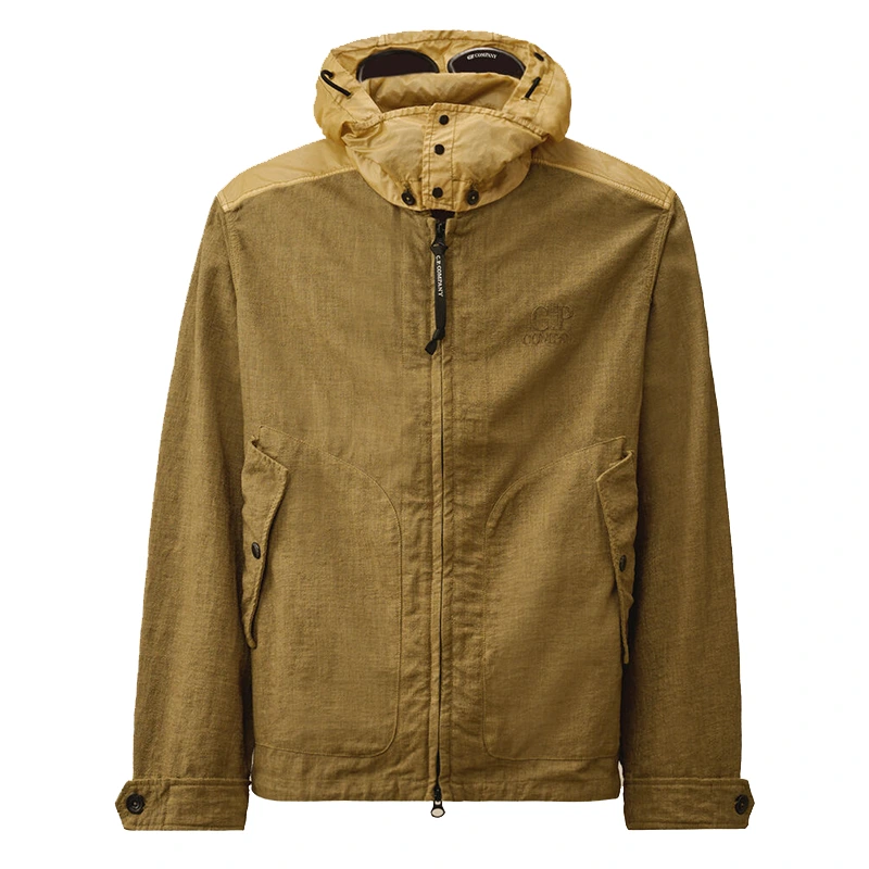 C.P. Company Rafia-R Mixed Dried Herb Goggle Jacket