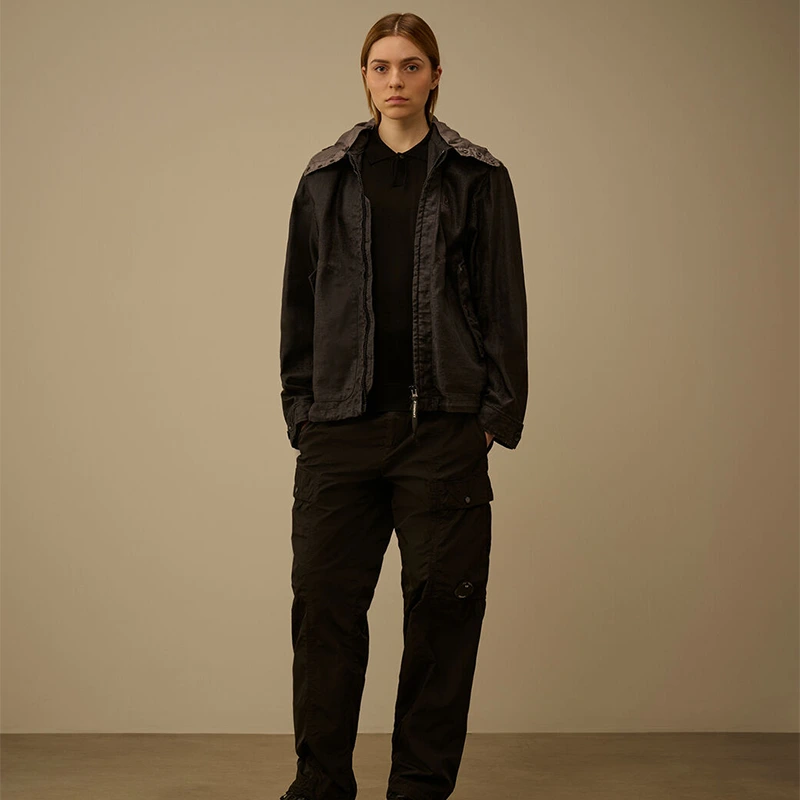 C.P. Company Rafia-R Mixed Goggle Jacket - Image 9