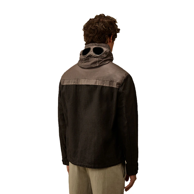 C.P. Company Rafia-R Mixed Goggle Jacket - Image 7