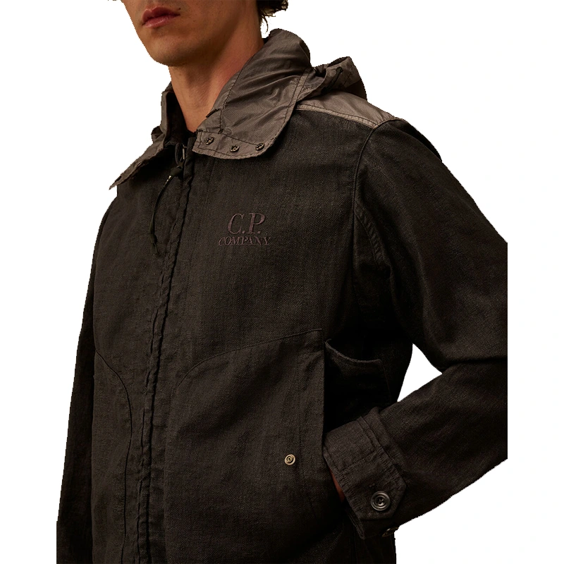 C.P. Company Rafia-R Mixed Goggle Jacket - Image 4