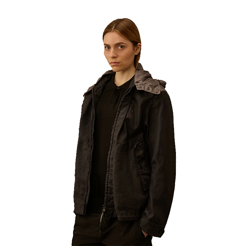 C.P. Company Rafia-R Mixed Goggle Jacket - Image 2