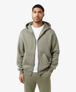 Relaxed Full Zip Hoodie