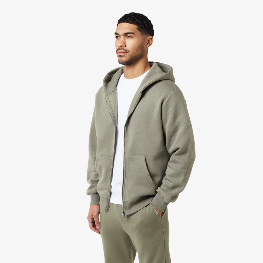 Relaxed Full Zip Hoodie - Image 3