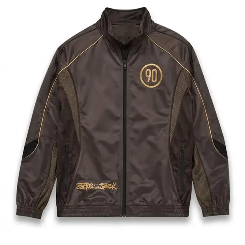 Cactus Jack x Total 90 Earth Brown Track Jacket