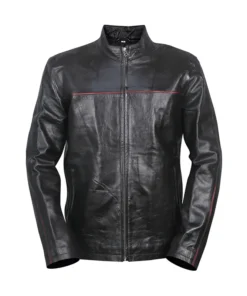 Cafe Racer Black Men's Leather Jacket