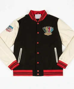 Caitlin Clark Indianapolis 500 Checkered Flag Varsity Jacket
