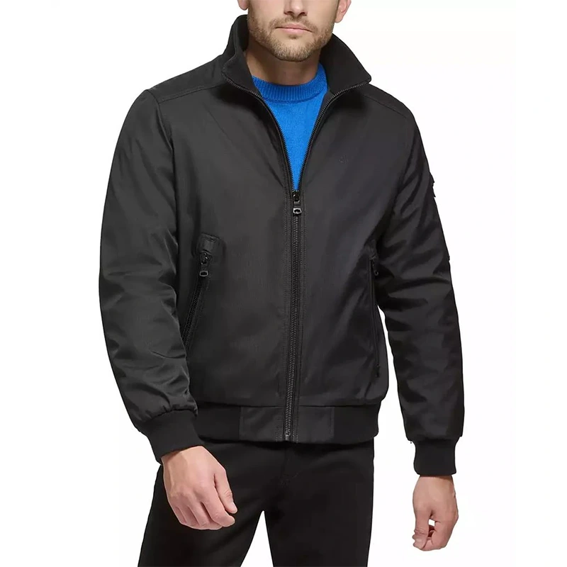 Calvin Klein Mens Ripstop Bomber Jacket