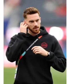 Canada Soccer Team Black Hoodie