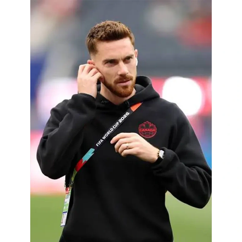 Canada Soccer Team Black Hoodie