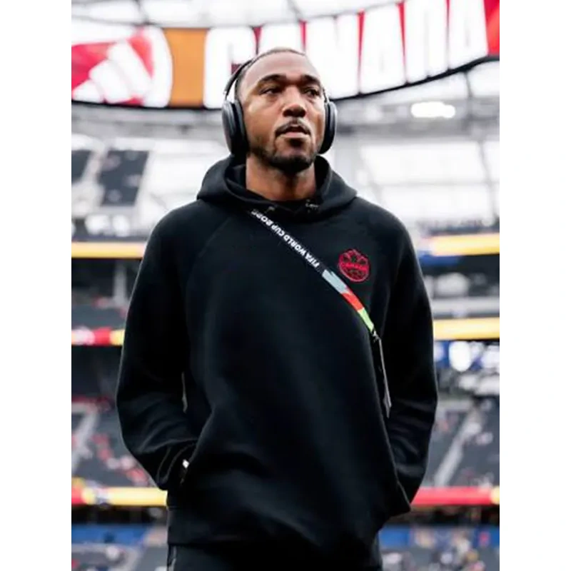 Canada Soccer Team Black Hoodie - Image 2