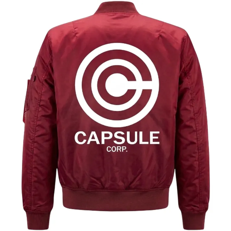 Capsule Corp Red Bomber Jacket - Image 2