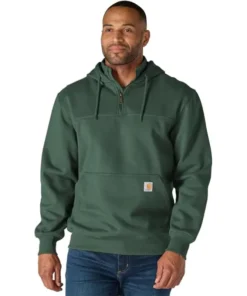 Carhartt Mens Midweight Hooded Sweatshirt