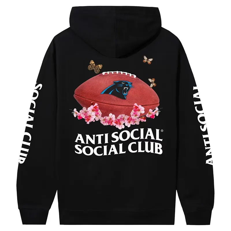 Carolina Panthers AntiSocialSocialClub x NFL Impact Blossom Hoodie - Image 3