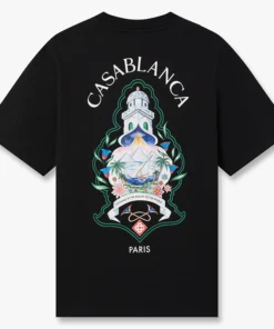 Casablanca Classic T-shirt Hotel Emblem T-shirt