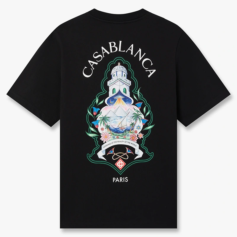 Casablanca Classic T-shirt Hotel Emblem T-shirt