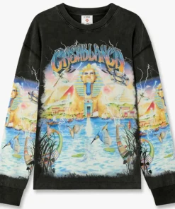 Casablanca Egypt As It Was Long Sleeve T‑Shirt