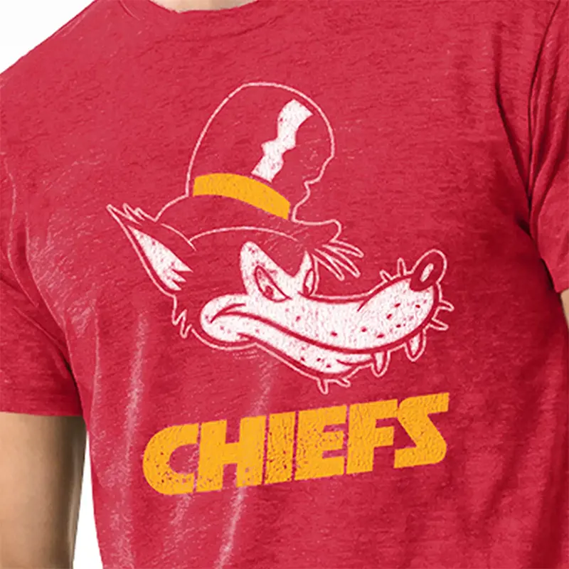 Champion NFL x Disney Big Bad Wolf Kansas City Chiefs T-shirt - Image 3