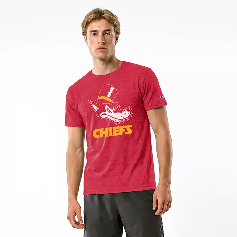 Champion NFL x Disney Big Bad Wolf Kansas City Chiefs T-shirt - Image 4