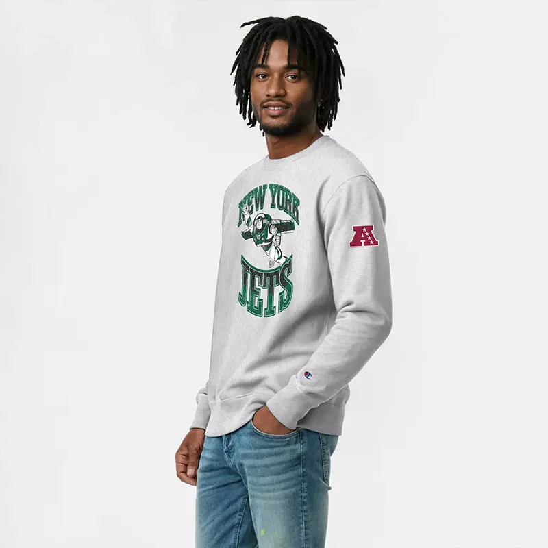 Champion NFL x Disney Buzz Lightyear New York Jets Pullover Sweatshirt - Image 4