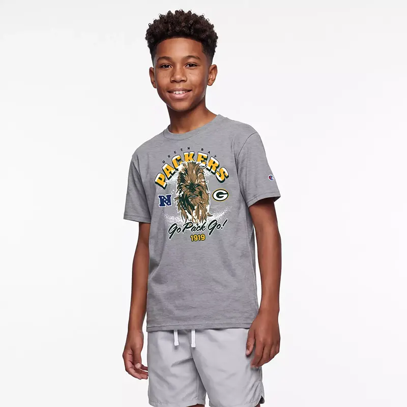 Champion NFL x Disney Chewbacca Green Bay Packers T-shirt - Image 4
