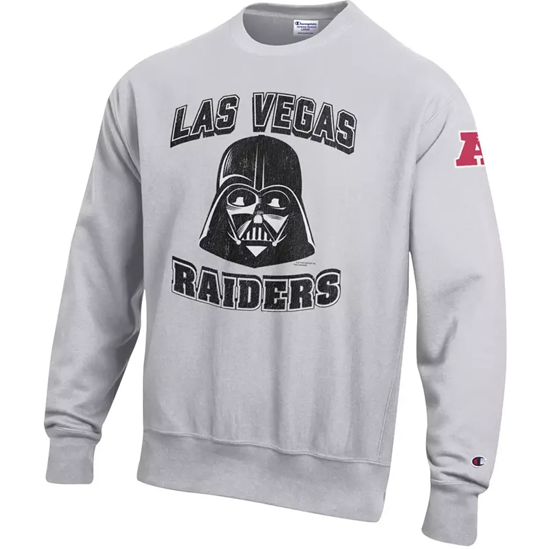 Champion NFL x Disney Darth Vader Las Vegas Raiders Pullover Sweatshirt